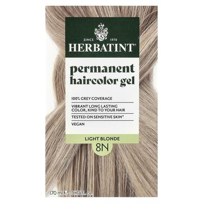 Permanentní barevný gel, 8N, Světlá blond, 135 ml (4.56Fl Oz)