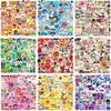 600 Mixed And Matched Dopamine Color Waterproof Decorative Stickers Diy Toy Storage Box Refrigerator Flat Decorative Stickers