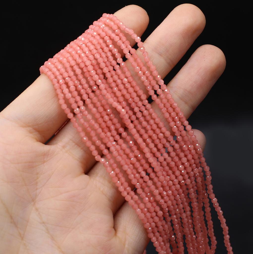 5-8MM chip irregolari naturali opale rosa a forma libera ghiaia pietra distanziatore perline allentate per gioielli che fanno accessori per bracciali fai da te  36