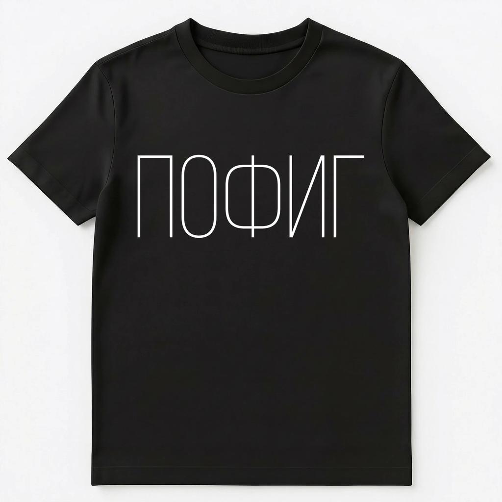 Funny Russian Language Dont Care Slang Slogan Unisex T-Shirt