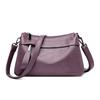 2022 Soft Leather Crossbody Bag for Middle-aged & Elderly Women: Fashionable, Versatile, Casual, Large Capacity Mummy Bag