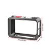 Aluminum Alloy Camera Handle with Rapid Detach Mechanism for Action 5Pro/4/3 Cameras Cold Shoe Mounts Ergonomic Design