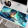Mouse Pad Large Extended Gaming Mousepad Non Slip Carpet OOne PPiece Zoro Japanese Samurai Table Mat Rubber Computer Mousepad