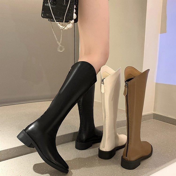 Western cowboy boots for women  not over the knee long boots  2026 autumn and winter new long leg knight boots for women