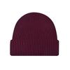 New integrated flanged knitted hat for men and women, couple warm wool hat, bag head, cold hat, casual pullover hat.