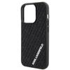 Karl Lagerfeld KLHCP15L3DMKRLK iPhone 15 Pro 6.1" black hardcase 3D Rubber Multi Logo