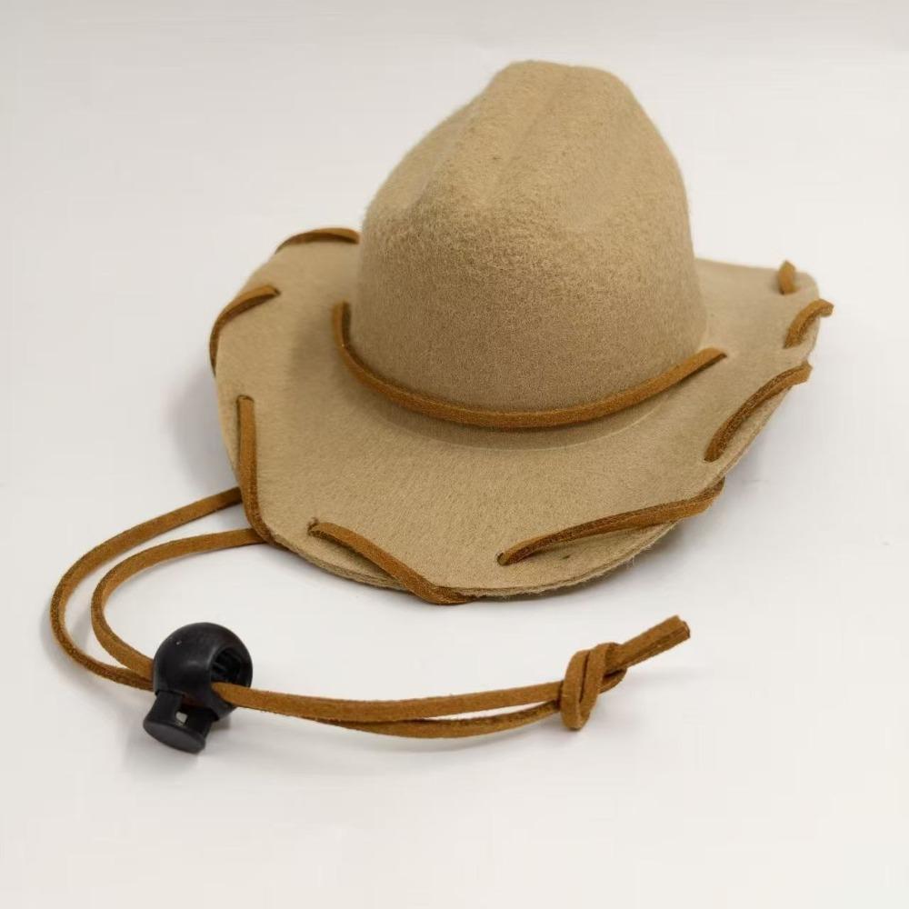 Breathable Pet Dog Sun Hat Handmade Stitched Dog Visor Cat Funny Cat Sunscreen Hat  Travel Use