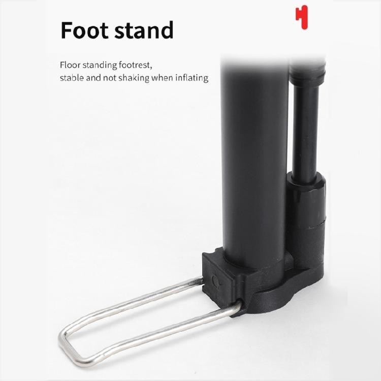 Road Bike Pump 120PSI Cycling Portable Bicycles Floor Pump Basketball Toy Tire Inflator Airs Pump Cycling Accessories