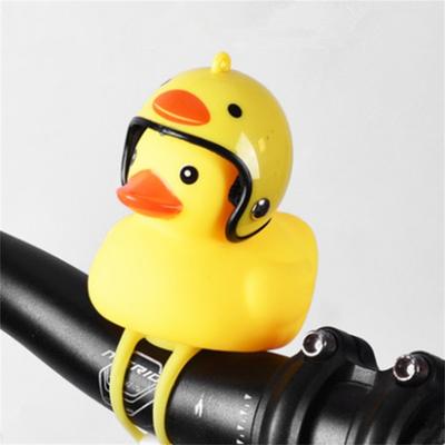 Fahrrad Enten Klingel Mtb Rennrad Motor Helm Fahren Radzubehör mit Licht