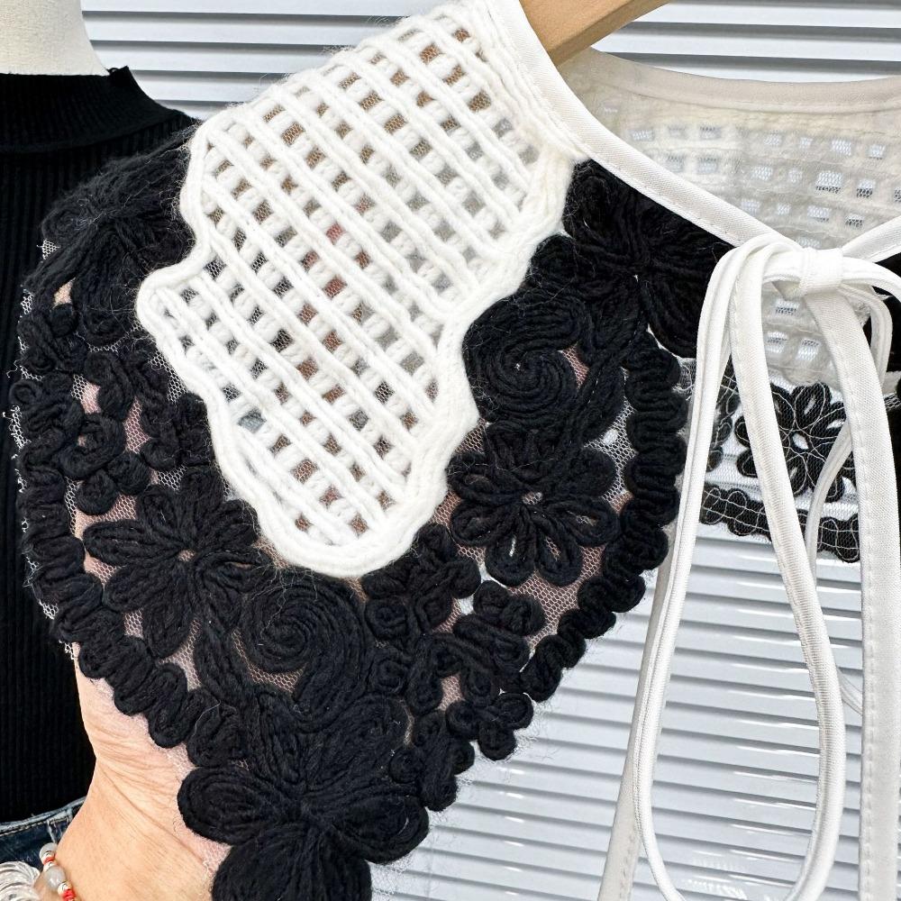 Col Insigne Col Laine Faux Col Manteau Faux Faux Cols Nouveau Chemise Détachable