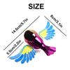 Simulation Flying Bird Motorcycle Car Ornaments Waving Wings In The Wind Cute Companion Little Bird Creative Car Fun Companion