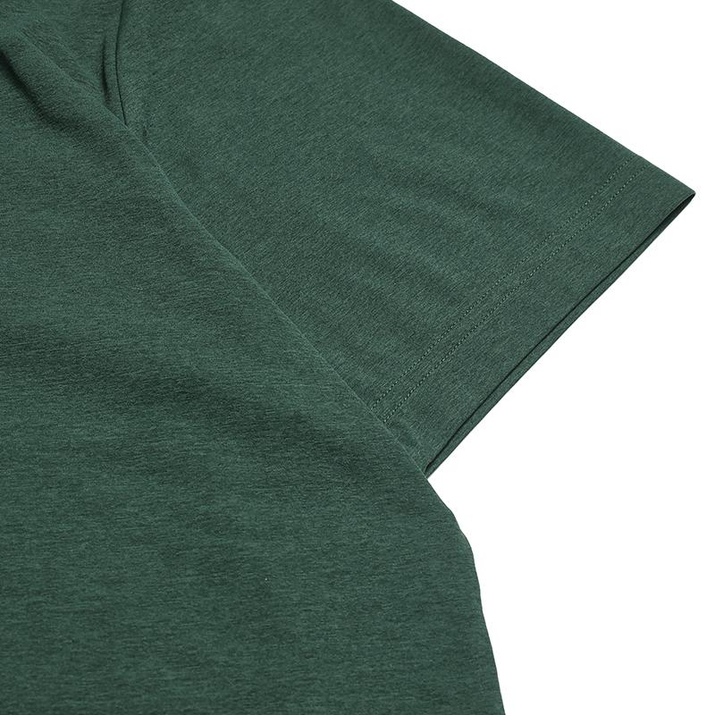 Fila Original Classic Embroidered Logo Simple Fashion Retro Casual Sports Comfortable Knitted Short Sleeve T-Shirt Unisex T-Shirt Green F51U619103FDG