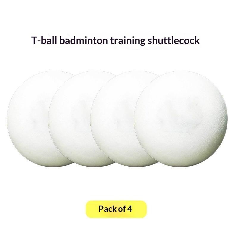 Badminton Training Ball Indoor Rebound Sponge Shuttlecock For Badminton Racket Swing Practice Low Noise Foam Wall Hitting Ball