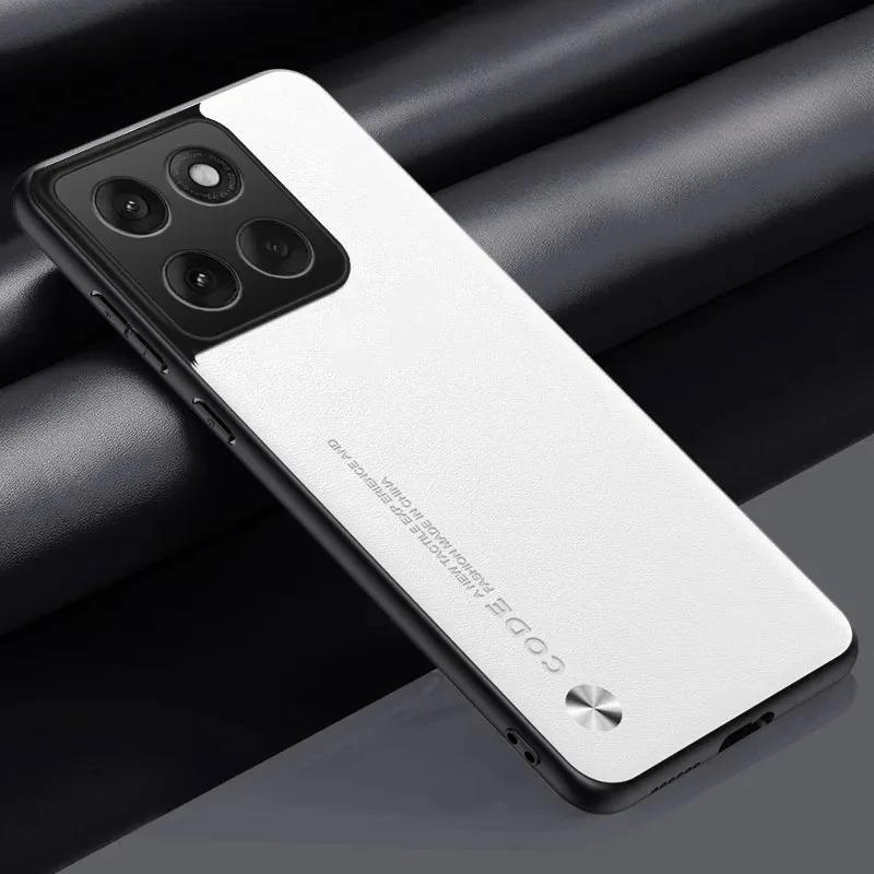 Ensfarget PU-lærdeksel for Motorola Moto Edge 60 Pro Fusion Edge60 60 Stylus Silikon Matt Støtfanger Myk Ramme Støtsikkert Deksel