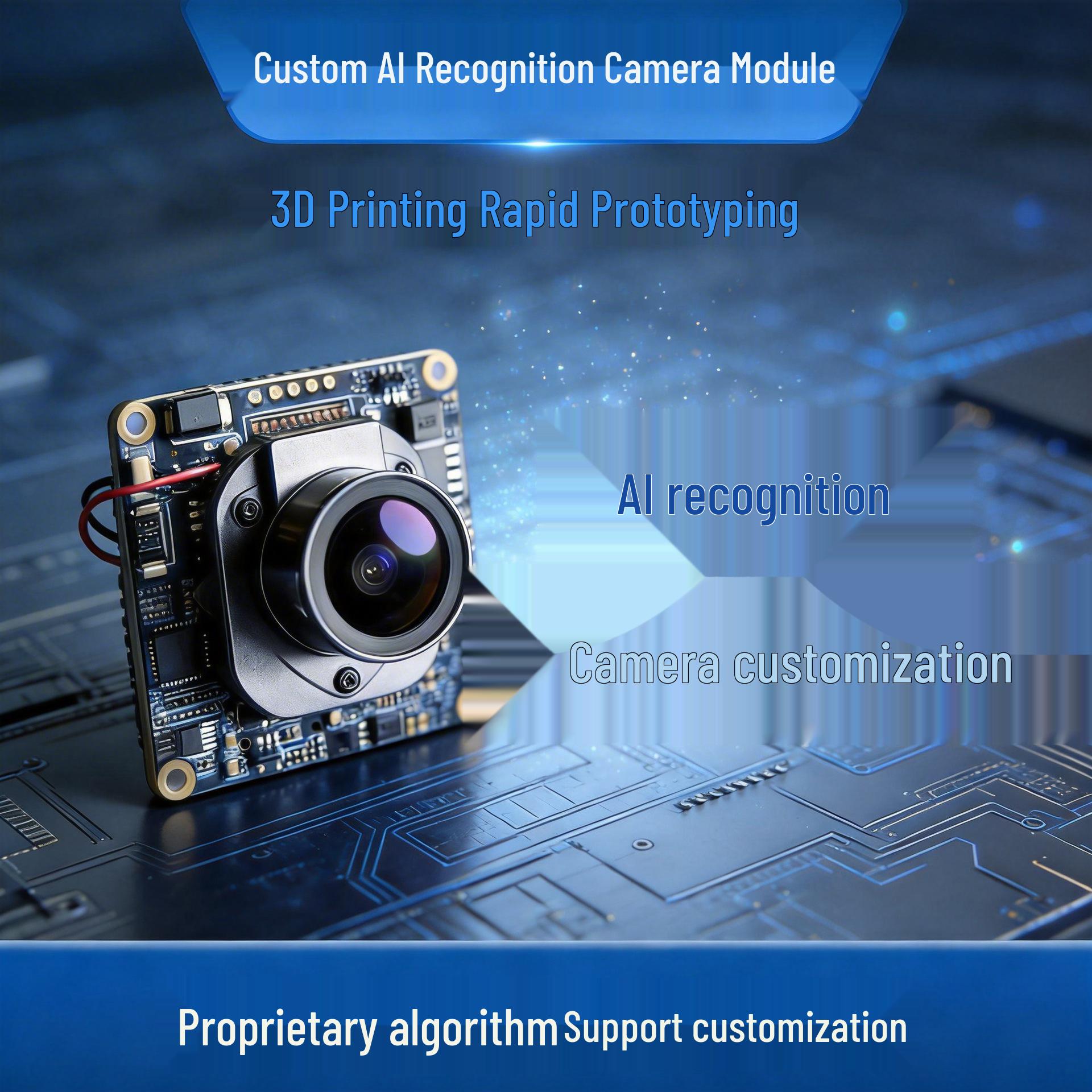 

AI Face Recognition Camera Module with WiFi and USB Connectivity