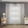 Embroidery Embroidery Hollow Transparent Curtains Pastoral Garden Bedroom Living Room Dining Room Curtains