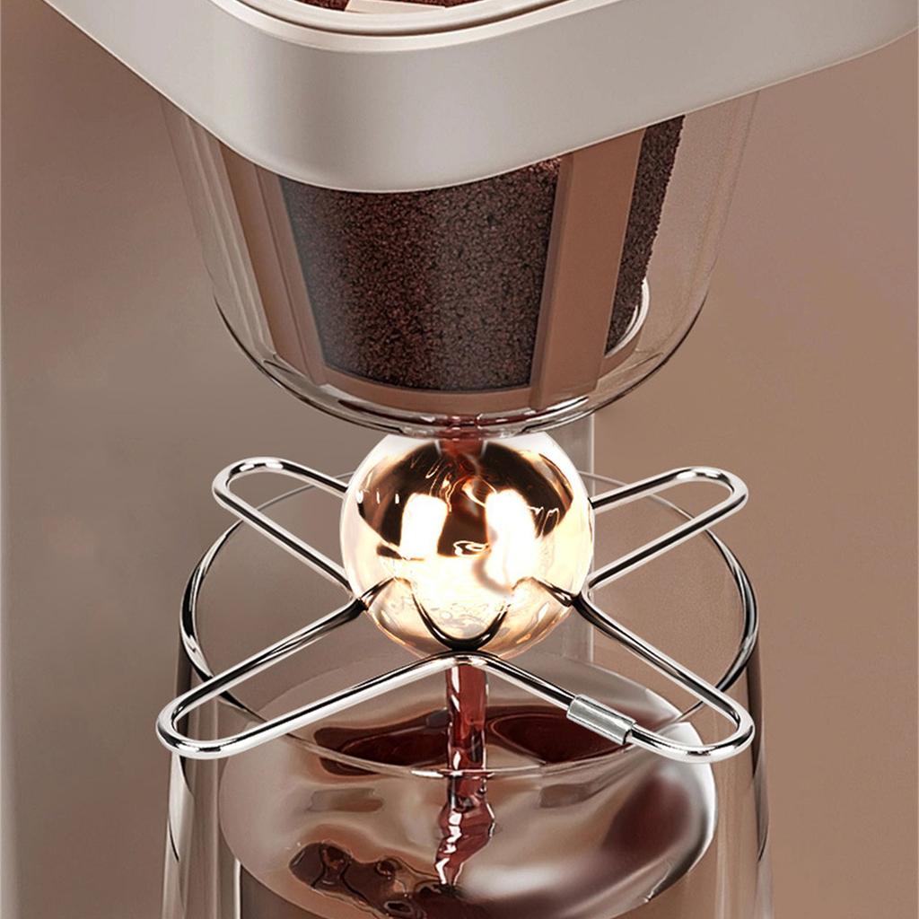 Iskulor i stål för svalkande uppfriskning Kylande iskula med hållare Puck med ställ Isbollar för smakrika klunkar