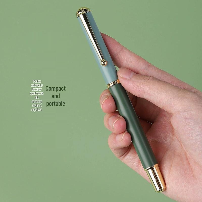 Zao Fu Morandi Style Brush Pen for Calligraphy, Ideal for Small Regular Script, Mixed Hair for Practicing and Sutra Copying.