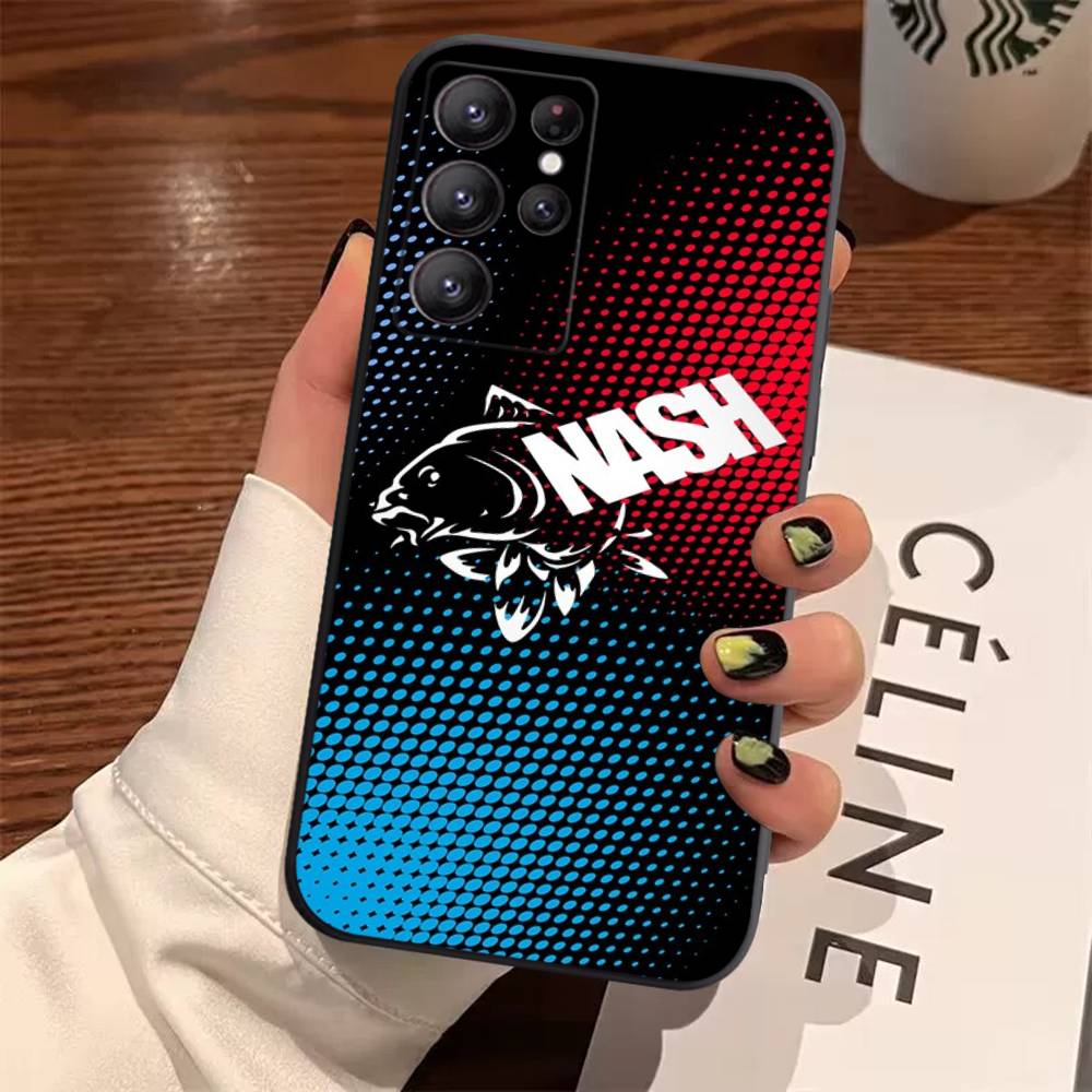 N-Nash Fishing Cool Case For Samsung Galaxy Case S25 S23 S22 S21 S30 S20 S10 Ultra Plus FE TPU Soft Cover