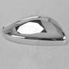 Car Right Side Rearview Mirror Cover Trim Cap Fit For Peugeot 208 2008 2012- Silver Chrome Plastic