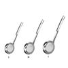 Fine Mesh Strainer Long Handle Hot Pot Skimmer Scoop Stainless Steel Kitchen Percolator Heat Resistant Kitchen Accessories