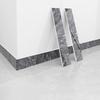 1 Stück PVC Wasserdichte Tapete Selbstklebende Wandpaneele DIY Heimdekoration Sockelleiste Marmorimitat Linienaufkleber Stark klebend