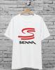 T-shirt Grafiche Formula 1 Ayrton Senna T-shirt da Palestra Uomo Donna Abbigliamento Y2k Liam Payne Stile Retro Top Estivi Magliette
