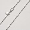 Another Layer Egg Ball Chain Necklace (silver925)(2color)