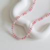 Kiti Pink Beads Formica Necklace