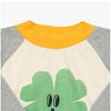 Bobo Shoes Lucky Clover Raglan Kids Sweatshirt B225ac041