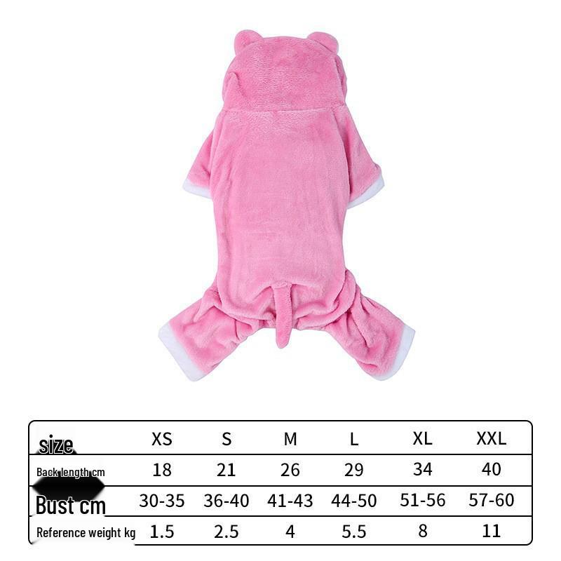 Pet Clothes for Cats and Dogs: Warm Coral Fleece Tiger & Dinosaur Costumes for Autumn and Winter