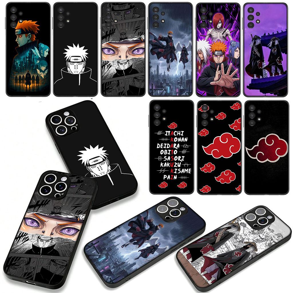 Poster Pain Akatsuki Naruto Case for Samsung Galaxy A25 A37 A57 A12 A14 A31 A41 A50 A51 A70 A71 A72 A21S A04 M15 Note 20 9 8 10