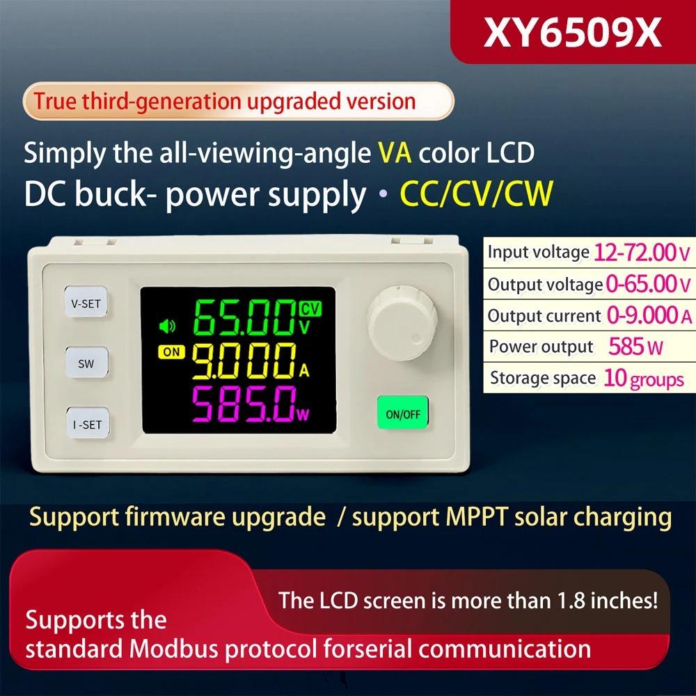 

65V 9A 585W Buck-Boost Converter Power Supply Module For CNC DC Adjustable CC CV Solar Charging XY6509X