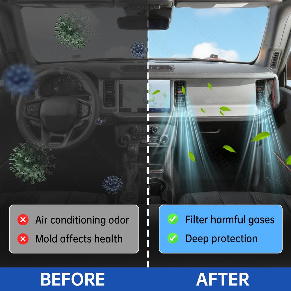 Car Air Filter For Ford Explorer 2020 2026 2026 2026 2026 2026 Car Air Filter Conditioner Replacement Kit Interior Accessories