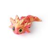 3D Printing Salamander Figures Multi-joint Movable Simulation Eyes for Home Accessories Kids Gift Living Room Decoration