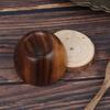 Food Containers Wooden Soup Bowl Fruit Wooden Household Kitchen Bowl Cutlery Basin Fruit Bowl Salad Bowl Storage Wood Bowl