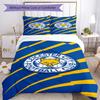 City Football Club Printed Pattern Duvet Cover Set – includes 1 duvet cover and 2 matching pillowcases Bedroom decor Christmas gifts