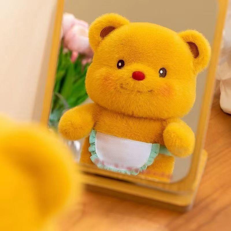 Teddy Butter Bear Plush Toy - Cute, Sleepy Bear Doll for Girls, Ideal Graduation Gift