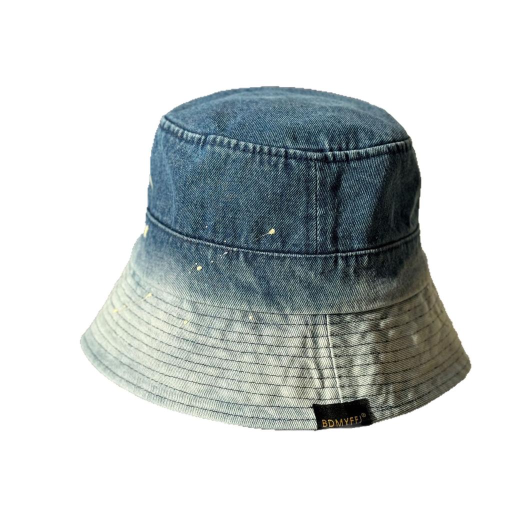 Spring and summer new denim fisherman hat for women2026Versatile casual sun protection hat, large head circumference, makes the face look smaller,