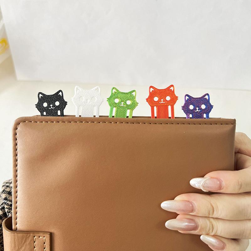 Mini Kitten Bookmark - Cute Cat Paw Bookmark Cat Bookmark Book Accessories Cute Stationery School Supplies