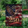 America 250th Anniversary Garden Ag Patriotic USA Banner Decor AAV