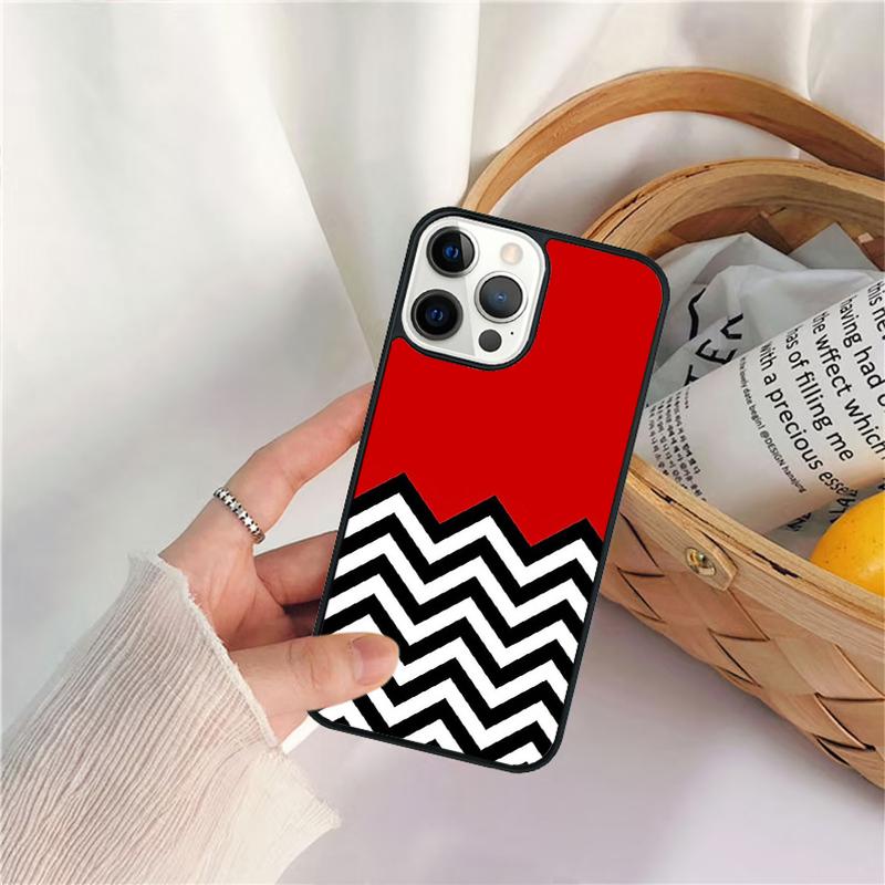 Twin Peaks poster Phone Case For iPhone 17 Air 16 15 14 11 12 13 Pro  MAX Plus coque Cover Shell