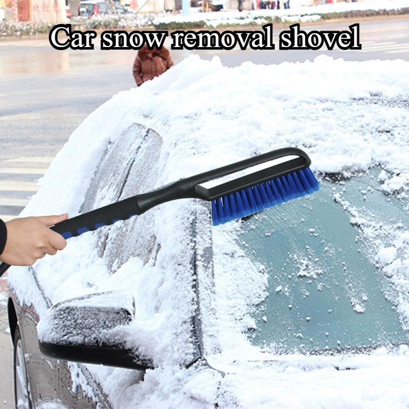 Long-handled snow brushes for automobiles, glass snow scrapers, winter ice and snow scrapers, multi-functional snow scrapers