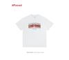 Unisex Summer Cotton Crew Neck T-Shirt with Plastic Bag Print, Casual Loose Plus Size Tee