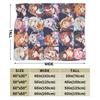Haru Urara Soft Warm Blanket Umamusume Kids Adult Plush Bedding Throws Funny Home Decor Flannel Bedspread Sofa Bed Cover