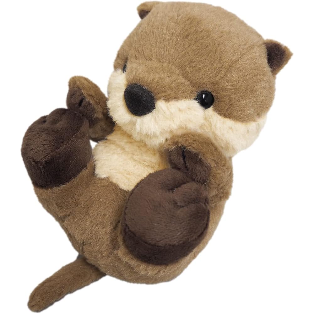 Sanei Boeki Original Kyun Koro Plush Otter 10x12x12cm Animal Toy