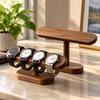 Single Wooden Display Rack for Organizing and Showcasing Chains, Anklets, and Jewelry on Counters