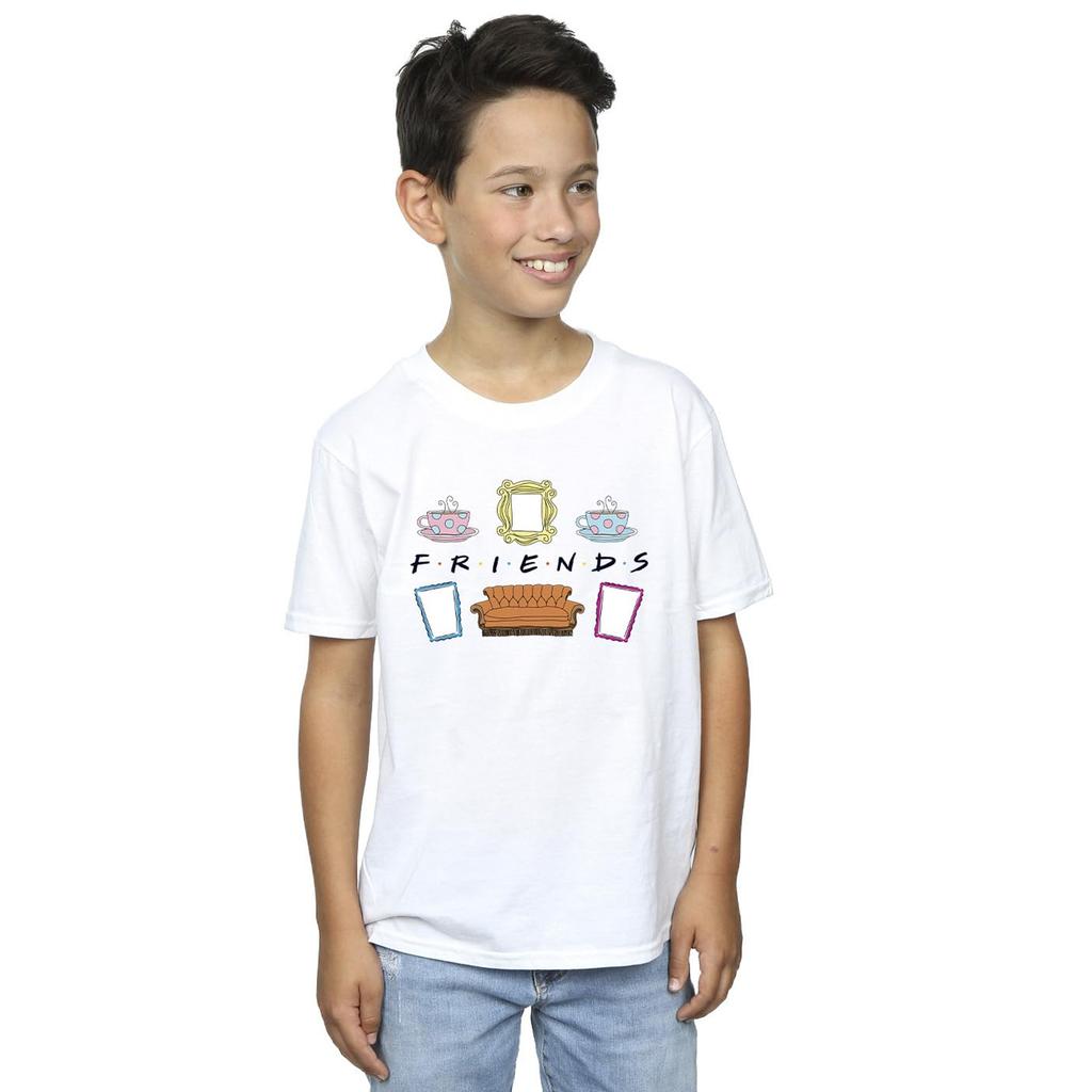 Friends Boys Couch Lounging T-Shirt