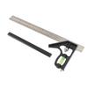 Combination Square 12 Inch Combo Square Carpenter Square Woodworking Measure Tools Ruler Framing Squ
