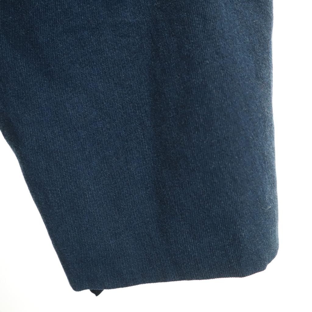 Canadian Army Old All-Weather Coat Stainless Collar Coat Blue With Liner Men's Used